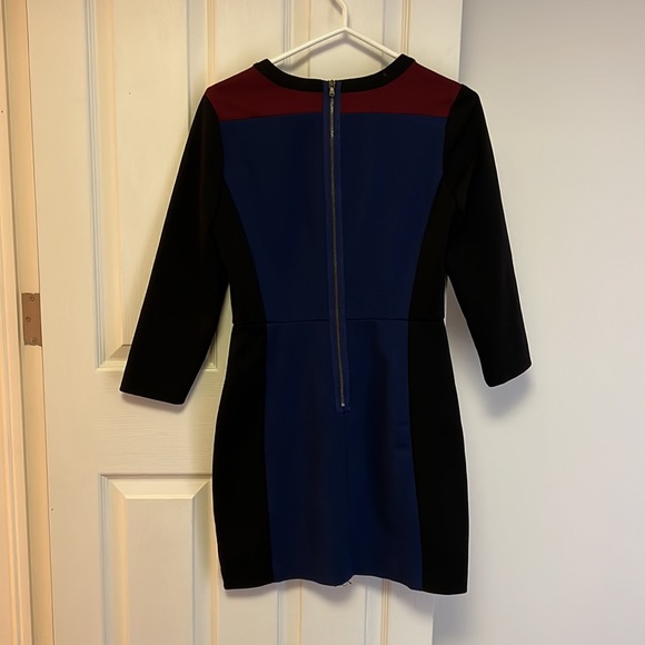 Club Monaco Colour Block Dress - Picture 2 of 8